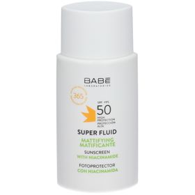 BABÉ Super Fluid Mattifying Sunscreen with Niacinamide SPF50
