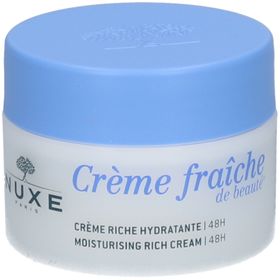 Nuxe Crème Fraîche de Beauté Crème Riche Hydratante 48h Peau Sèche