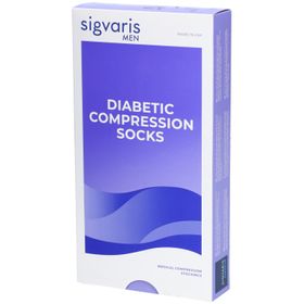 Sigvaris Diabetic Compressiekous AD Man Extra Large Long