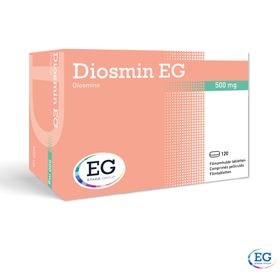 Diosmin EG 500 mg | Hémorroïdes & Jambes Lourdes