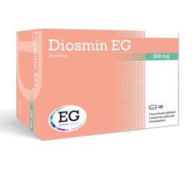 Diosmin EG 500 mg | Hémorroïdes & Jambes Lourdes