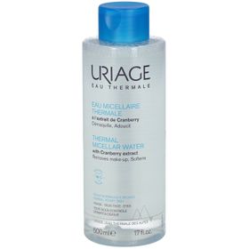 Uriage Eau Micellaire Thermale à l'Extrait de Cranberry Peaux Normales à Sèches