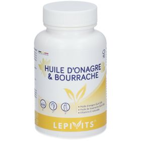 Lepivits® Huile d'Onagre & Bourrache