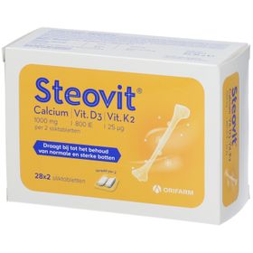 Steovit® Calcium - Vitamine D3 - Vitamine K2 28 x 2 comprimés