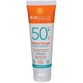 Biosolis Zonnecrème Gelaat SPF50+