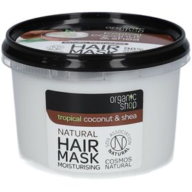 Organic Shop Natural Moisturising Hair Mask Tropical Coconut & Shea