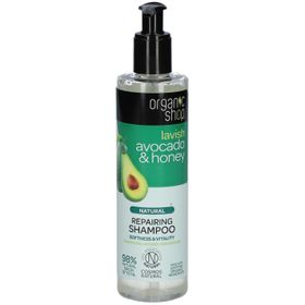 Organic Shop Natural Repairing Shampoo Lavish Avocado & Honey