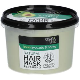 Organic Shop Natural Repairing Hair Mask Avocado & Honey