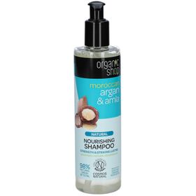 Organic Shop Natural Nourishing Shampoo Moroccan Argan & Amla
