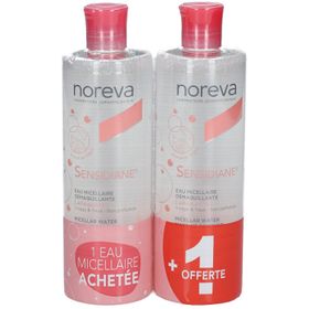 Noreva Sensidiane® Micellar Water Make-up Remover 1+1 GRATIS