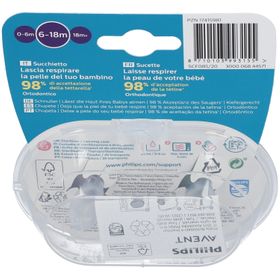Philips Avent Ultra Air Fopspeen 6-18 Maanden SCF085/20