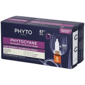 PHYTO Phytocyane Femme Traitement antichute de cheveux