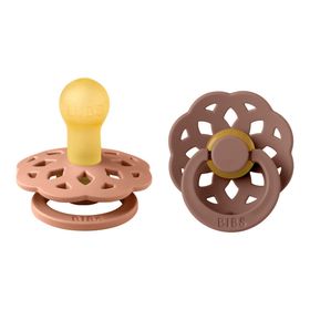 BIBS Sucette Boheme Peach - Woodchuck 0-6 Mois
