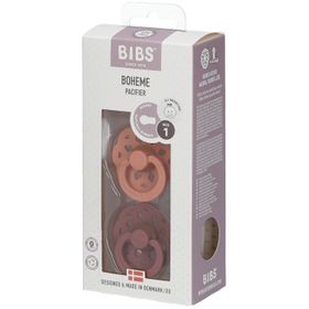 BIBS Sucette Boheme Peach - Woodchuck 0-6 Mois