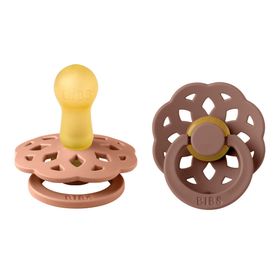 BIBS Fopspeen Boheme Peach - Woodchuck 6-18 Maanden