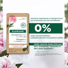 Klorane Shampoo Bar with Organic Peony