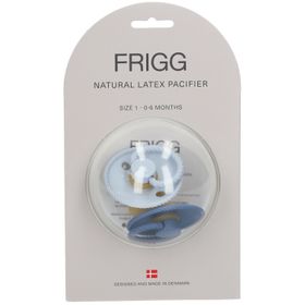 FRIGG Fopspeen Rope Ocean - Blue 0-6 Maanden