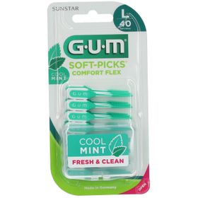 GUM® SOFT-PICKS® COMFORT FLEX MINT Large