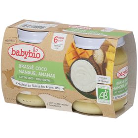 Babybio Brassé Coco - Mangue - Ananas