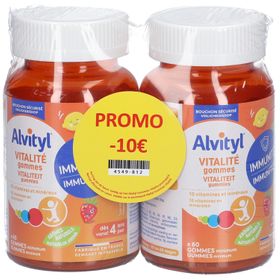 Alvityl® Vitaliteit Gummies | Vitaminen B, C en D - Natuurlijke Fruitsmaken