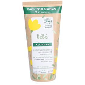Klorane Baby Moisturising Cream with Organic Calendula Bio Eco Pack