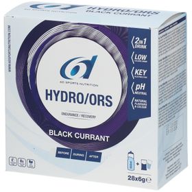 6D Sports Nutrition Hydro/ORS Recovery Black Currant