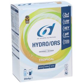 6D Sports Nutrition Hydro Ors Recovery Tropical