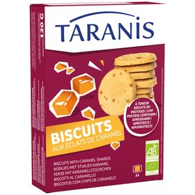 Taranis Biscuits met Stukjes Karamel Bio