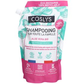 Coslys Shampooing Famille Aloe Vera Bio Tous Types De Cheveux Doypack