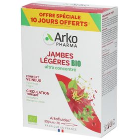 Arkofluides® Jambes Légères Bio + 10 Jours GRATUITS