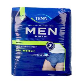 TENA Men Active Fit Pants Plus Small - Medium