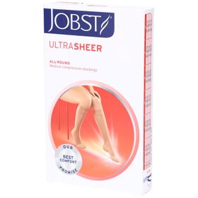 JOBST Ultrasheer Kniekous Klasse 1 Ad Regular Open Softfit Natuur Medium