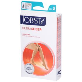 JOBST Ultrasheer Dijkous Klasse 2 Ag Wide Regular Dots Caramel Large