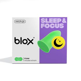 blox® Sleep Bouchons d'Oreille en Mousse Medium Vert