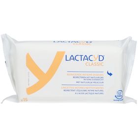 Lactacyd® Classic Lingettes Intimes Nettoyantes