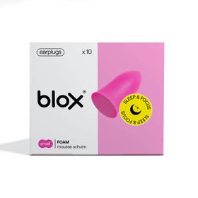 blox® Sleep Bouchons d'Oreille en Mousse Small Rose