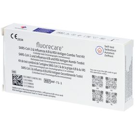 fluorecare® SARS-CoV-2 & Influenza A/B & RSV Antigen Combo Test Kit