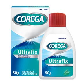 Corega Ultrafix Poudre Adhésive Menthe