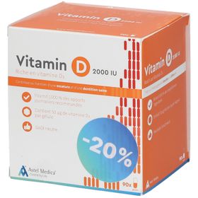 Vitamin D 2000 IU Verlaagde Prijs PROMO