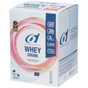 6D Sports Nutrition Whey Drink Raspberry - Lime