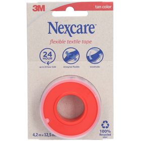 Nexcare™ Flexibele Tape Textiel 4,2 m x 12,5 mm