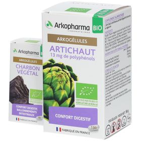 Arkopharma Artichaut + Charbon Végétal Bio GRATUIT