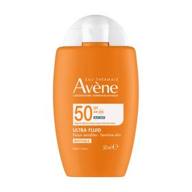 Avène Solaire SPF 50 Ultra Fluid Invisible Haute protection | Peau sensible