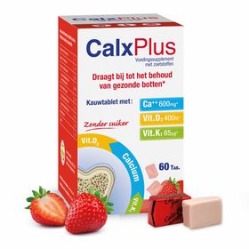 CalxPlus Aardbei | Calcium | Botten