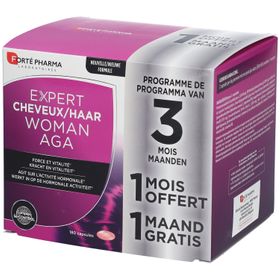 Forté Pharma Expert Cheveux Woman AGA 2+1 GRATUIT