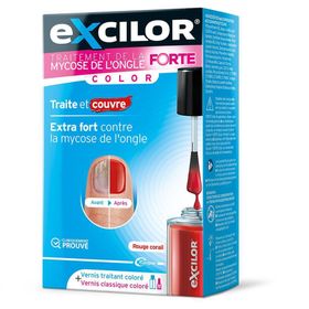 Excilor® Forte Traitement de la Mycose de l'Ongle - Rouge Corail