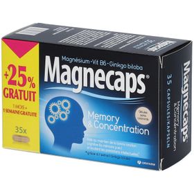 Magnecaps Memory & Concentration + 7 Capsules GRATIS