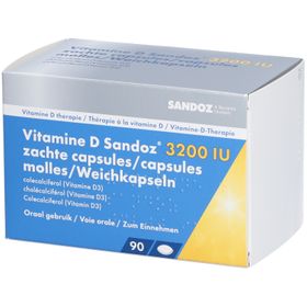 Vitamine D Sandoz® 3200 IU