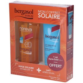 Bergasol Sublim Huile Solaire Satinée SPF30 + Expert Lait Après-Soleil GRATUIT