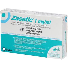 Zasetic® 1mg/ml Gouttes Oculaires